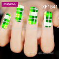 2016 wholesale popular colorful water decals nail art stickers